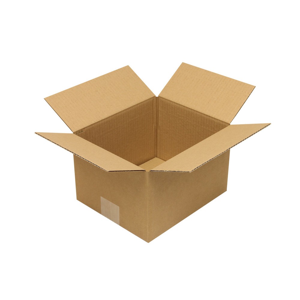 Image of  Individuelle Bedruckung - auch mehrfarbig - möglichWellpapp-Faltkarton 1-wellig, 230 x 190 x 140 mm, Qualität 1.20 B, braun Wellpapp-Faltkarton 1-wellig, 230 x 190 x 140 mm, Qualität 1.20 B, braun