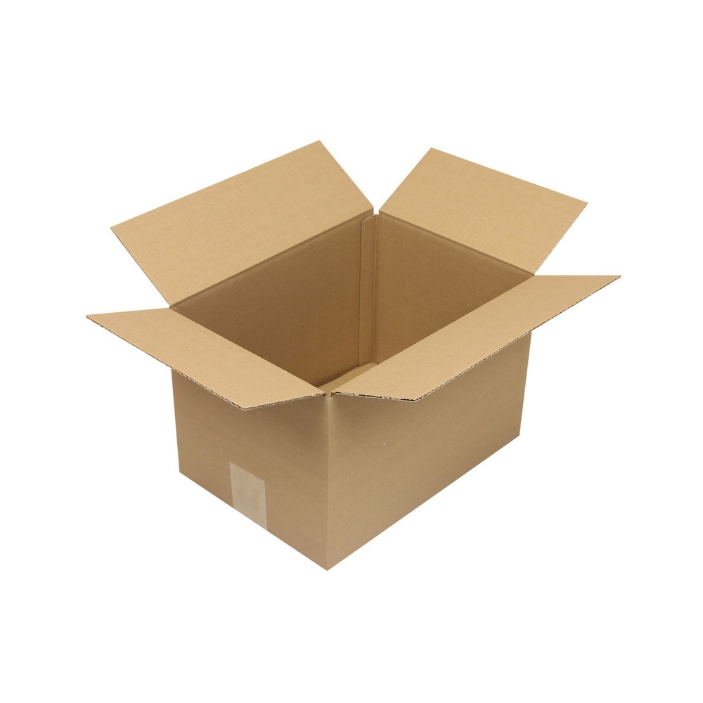 Image of  Individuelle Bedruckung - auch mehrfarbig - möglichWellpapp-Faltkarton 1-wellig, 305 x 215 x 200mm, Qualität 1.20 B, braun Wellpapp-Faltkarton 1-wellig, 305 x 215 x 200mm, Qualität 1.20 B, braun