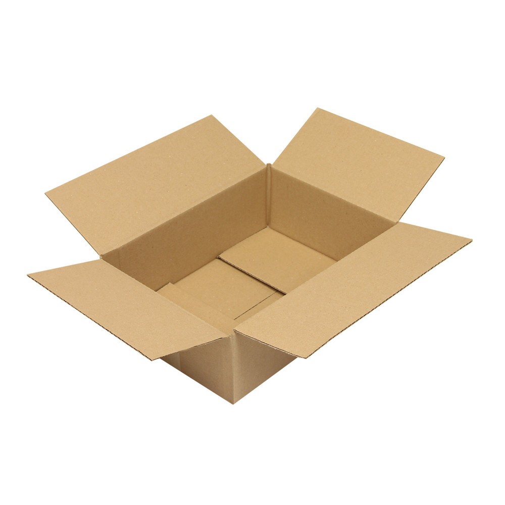 Image of  Individuelle Bedruckung - auch mehrfarbig - möglichWellpapp-Faltkarton 1-wellig, 310 x 220 x 100 mm, A4, Qual. 1.20 B, braun Wellpapp-Faltkarton 1-wellig, 310 x 220 x 100 mm, A4, Qual. 1.20 B, braun