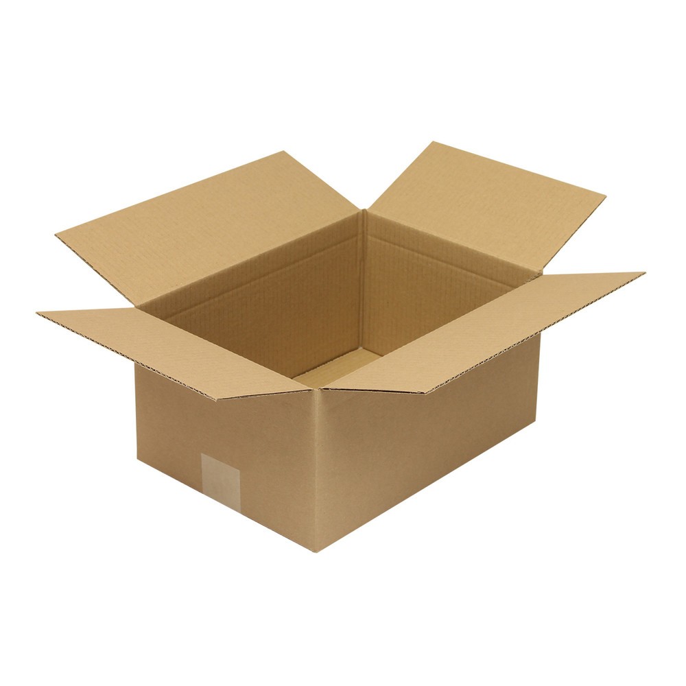 Image of  Individuelle Bedruckung - auch mehrfarbig - möglichWellpapp-Faltkarton 1-wellig, 325 x 230 x 160 mm, Qualität 1.20 B, braun Wellpapp-Faltkarton 1-wellig, 325 x 230 x 160 mm, Qualität 1.20 B, braun