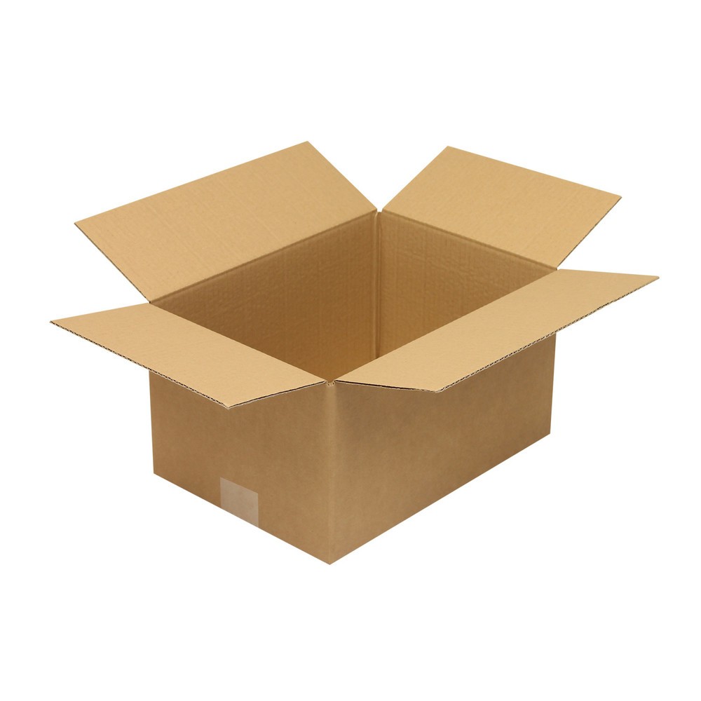 Image of  Individuelle Bedruckung - auch mehrfarbig - möglichWellpapp-Faltkarton 1-wellig, 330 x 235 x 175 mm, Qualität 1.20, braun Wellpapp-Faltkarton 1-wellig, 330 x 235 x 175 mm, Qualität 1.20, braun