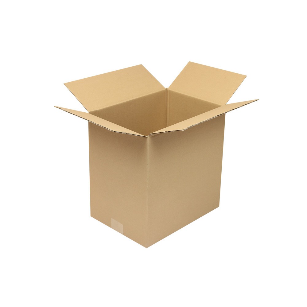 Image of  Individuelle Bedruckung - auch mehrfarbig - möglichWellpapp-Faltkarton 1-wellig, 330 x 235 x 330 mm, Qualität 1.20, braun Wellpapp-Faltkarton 1-wellig, 330 x 235 x 330 mm, Qualität 1.20, braun