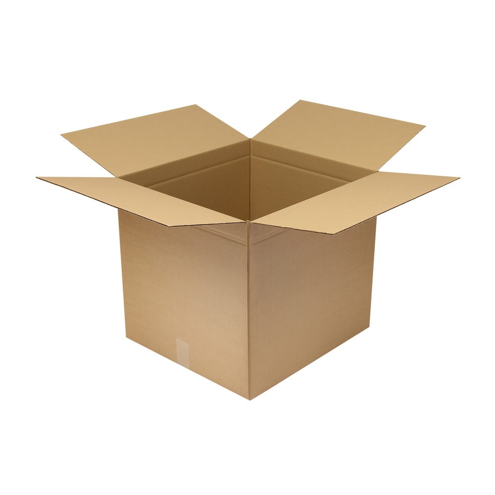 Image of  Geeignet für den Versand von PC-MonitorenWellpapp-Faltkarton 1-wellig, 550 x 500 x 500 mm, Qualität 1.30 C, braun Wellpapp-Faltkarton 1-wellig, 550 x 500 x 500 mm, Qualität 1.30 C, braun