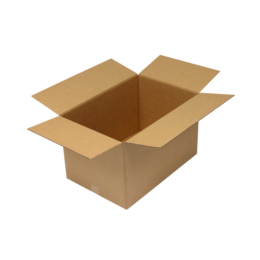 Image of  Individuelle Bedruckung - auch mehrfarbig - möglichWellpapp-Faltkarton 1-wellig, 600 x 400 x 360 mm, Qualität 1.4 Wellpapp-Faltkarton 1-wellig, 600 x 400 x 360 mm, Qualität 1.4