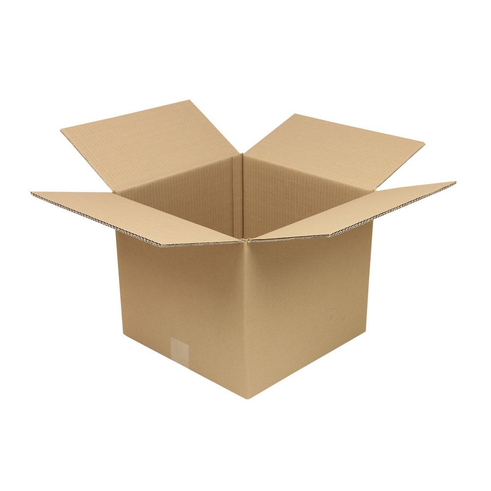 Image of  Individuelle Bedruckung - auch mehrfarbig - möglichWellpapp-Faltkarton, 2-wellig, 350 x 350 x 300 mm Wellpapp-Faltkarton, 2-wellig, 350 x 350 x 300 mm