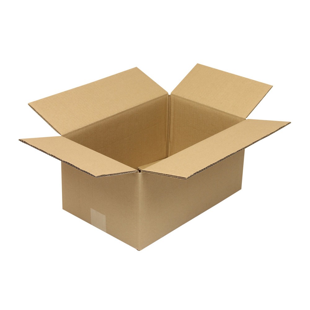 Image of  Individuelle Bedruckung - auch mehrfarbig - möglichWellpapp-Faltkarton, 2-wellig, 390 x 250 x 180 mm Wellpapp-Faltkarton, 2-wellig, 390 x 250 x 180 mm