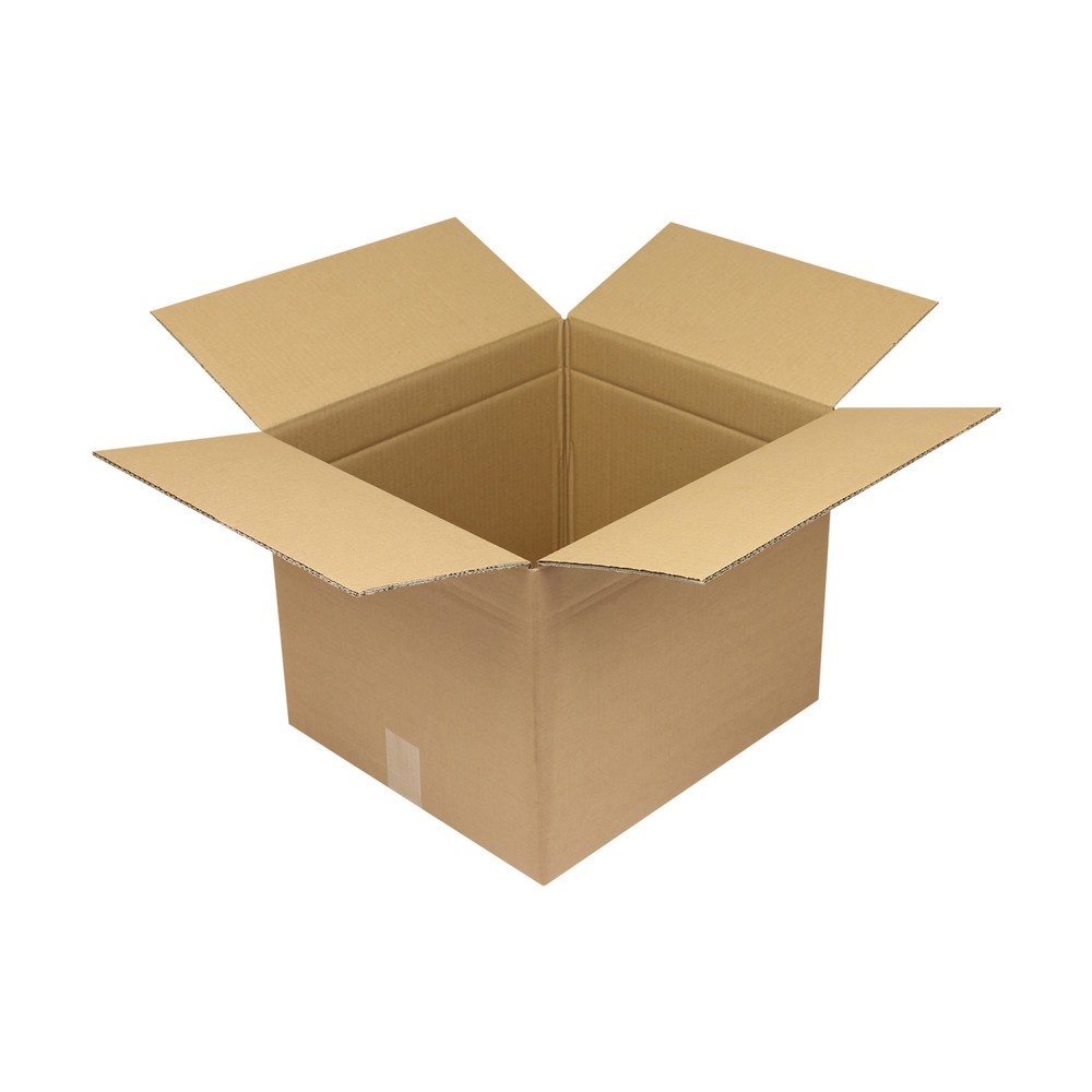 Image of  Individuelle Bedruckung - auch mehrfarbig - möglichWellpapp-Faltkarton 2-wellig, 420 x 370 x 323 mm, Qualität 2.30BC, braun Wellpapp-Faltkarton 2-wellig, 420 x 370 x 323 mm, Qualität 2.30BC, braun