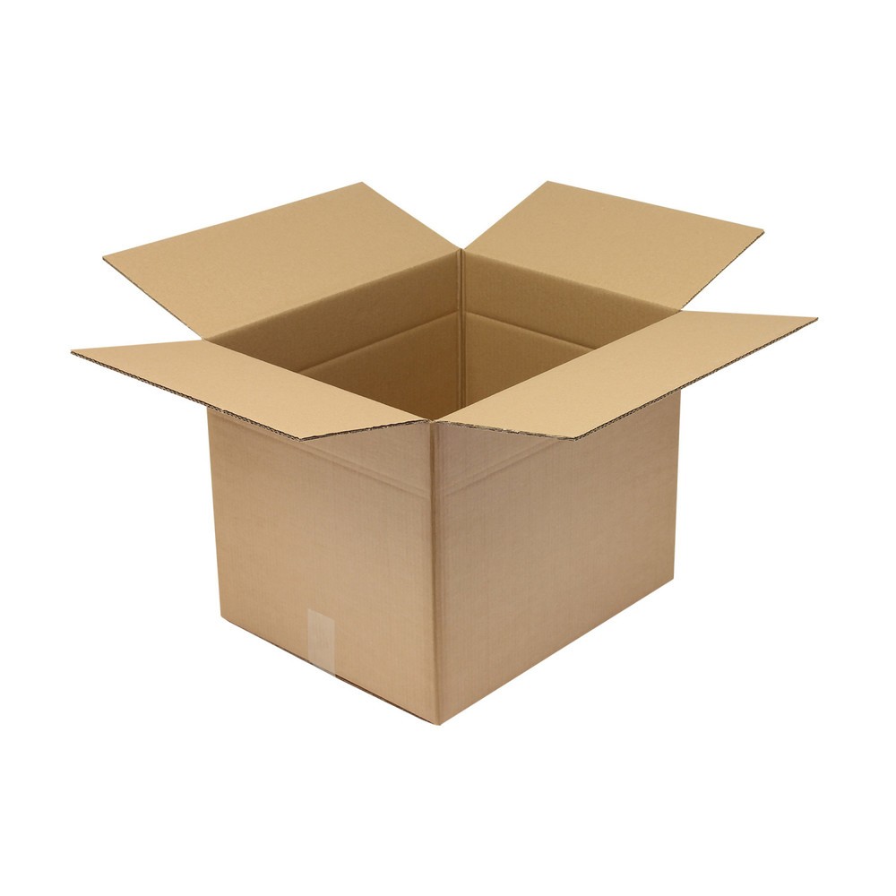 Image of  Individuelle Bedruckung - auch mehrfarbig - möglichWellpapp-Faltkarton 2-wellig, 500 x 400 x 400 mm, Qual. 2.30 BC, braun Wellpapp-Faltkarton 2-wellig, 500 x 400 x 400 mm, Qual. 2.30 BC, braun