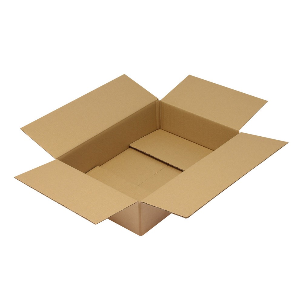 Image of  Individuelle Bedruckung - auch mehrfarbig - möglichWellpapp-Faltkarton, 2-wellig, 600 x 400 x 130 mm Wellpapp-Faltkarton, 2-wellig, 600 x 400 x 130 mm