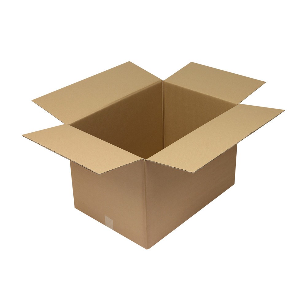 Image of  Individuelle Bedruckung - auch mehrfarbig - möglichWellpapp-Faltkarton 2-wellig, 650 x 460 x 430 mm, Qual. 2.30 BC, braun Wellpapp-Faltkarton 2-wellig, 650 x 460 x 430 mm, Qual. 2.30 BC, braun