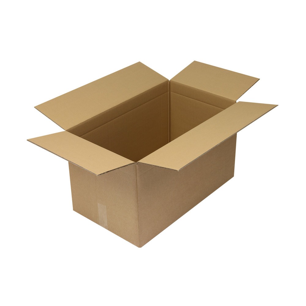 Image of  Individuelle Bedruckung - auch mehrfarbig - möglichWellpapp-Faltkarton 2-wellig, 700 x 400 x 400 mm, Qualität 2.50 BC, braun Wellpapp-Faltkarton 2-wellig, 700 x 400 x 400 mm, Qualität 2.50 BC, braun