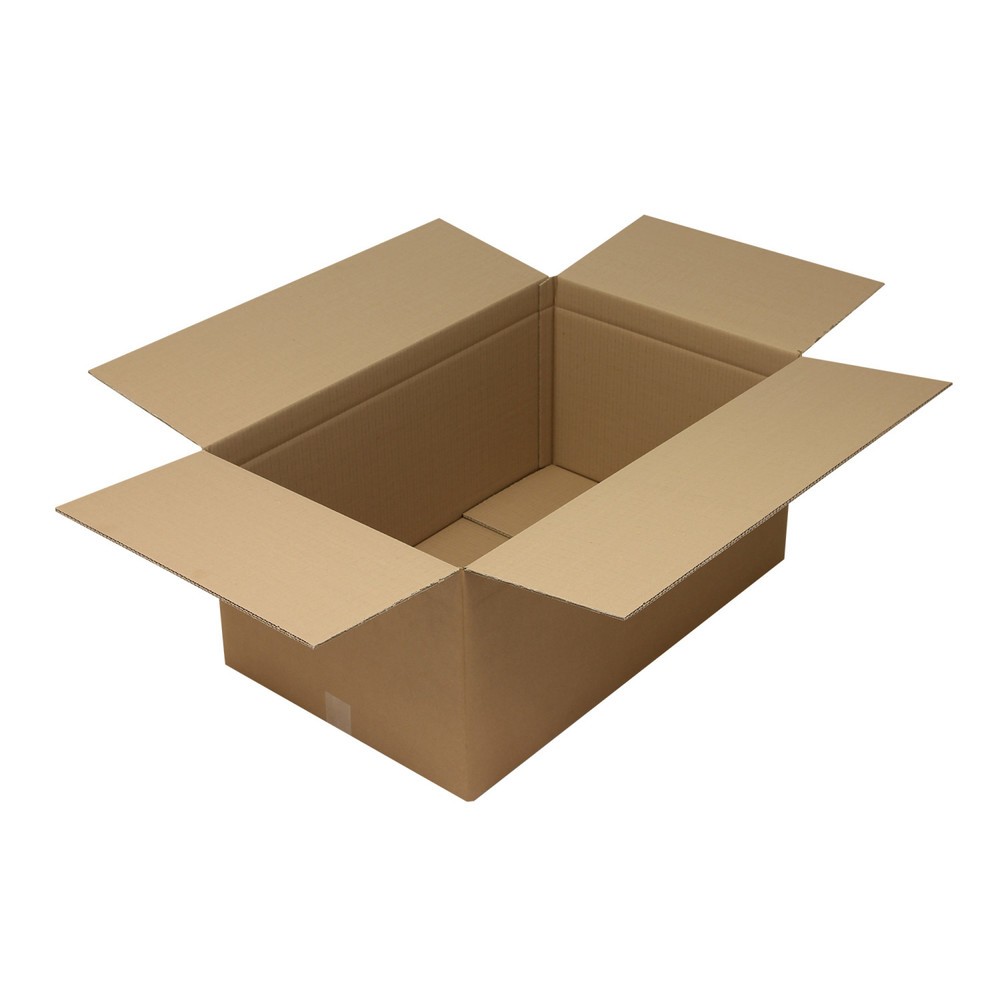Image of  Individuelle Bedruckung - auch mehrfarbig - möglichWellpapp-Faltkarton 2-wellig, 780 x 480 x 360 mm, Qualität 2.50 BC, braun Wellpapp-Faltkarton 2-wellig, 780 x 480 x 360 mm, Qualität 2.50 BC, braun