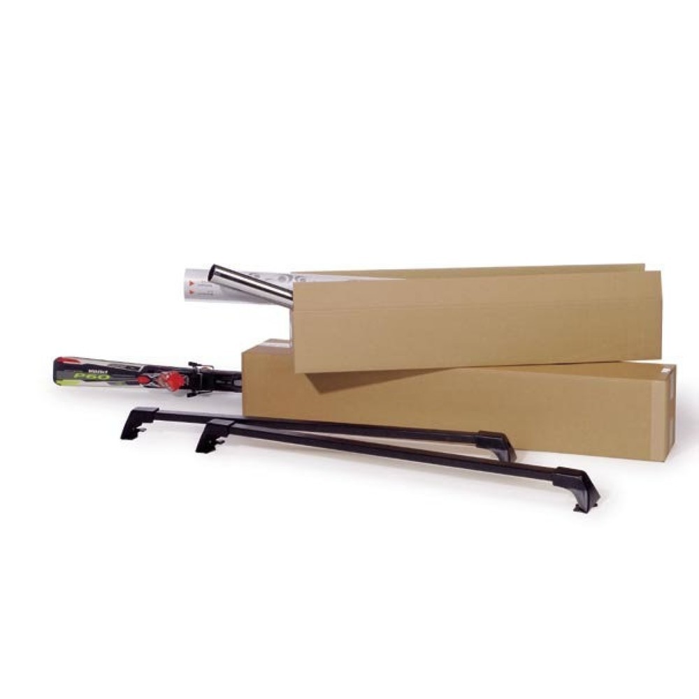 Image of  Individuelle Bedruckung - auch mehrfarbig - möglichWellpapp-Faltkarton lang 2-wellig, 1000 x 150 x 150 mm Wellpapp-Faltkarton lang 2-wellig, 1000 x 150 x 150 mm