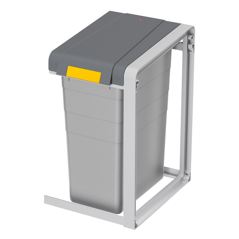 Image of Erweiterbarer Wertstoffsammler Hailo ProfiLine Öko XL mit farblicher Abfallkennzeichnung Abfälle einfach und getrennt sammeln: Der Wertstoffsammler Hailo ProfiLine Öko XL steht hierfür bereit und lässt sich bei Bedarf mit zusätzlichen Modulen zu einem Wer