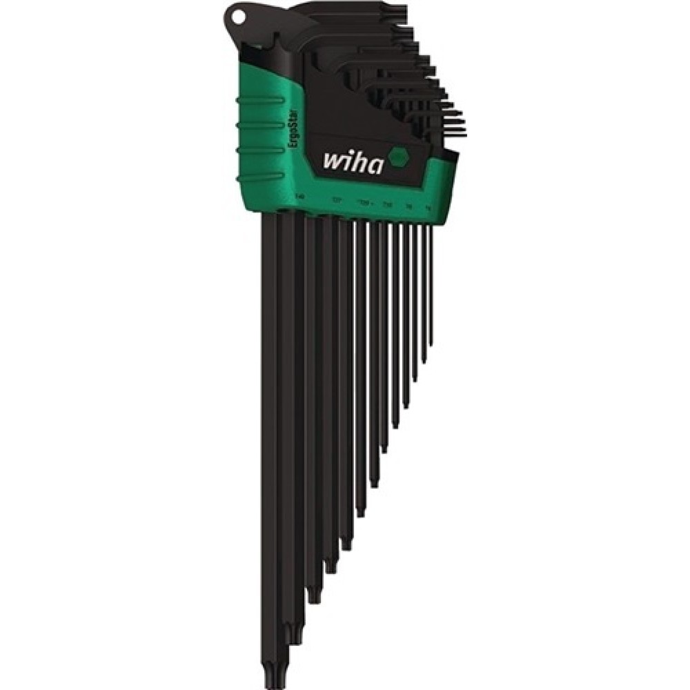 Image of  Bestückung: T5 - T45Winkelschraubendrehersatz 366R 13tlg.T5-T45 m.HF im Kunstoffhalter WIHA Winkelschraubendrehersatz 366R 13tlg.T5-T45 m.HF im Kunstoffhalter WIHA