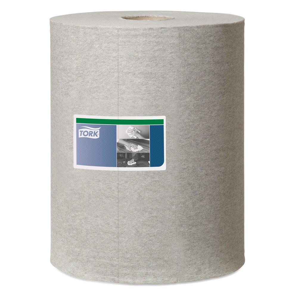 Image of Für professionelle Reinigungsleistung – die Wischtücher TORK® Industrie Die TORK® Wischtücher sind weich, flexibel, lösungsmittelbeständig und besitzen eine hohe Aufnahmefähigkeit. Sie reinigen damit schmale Spalten und entfernen zuverlässig Öl, Fett und 