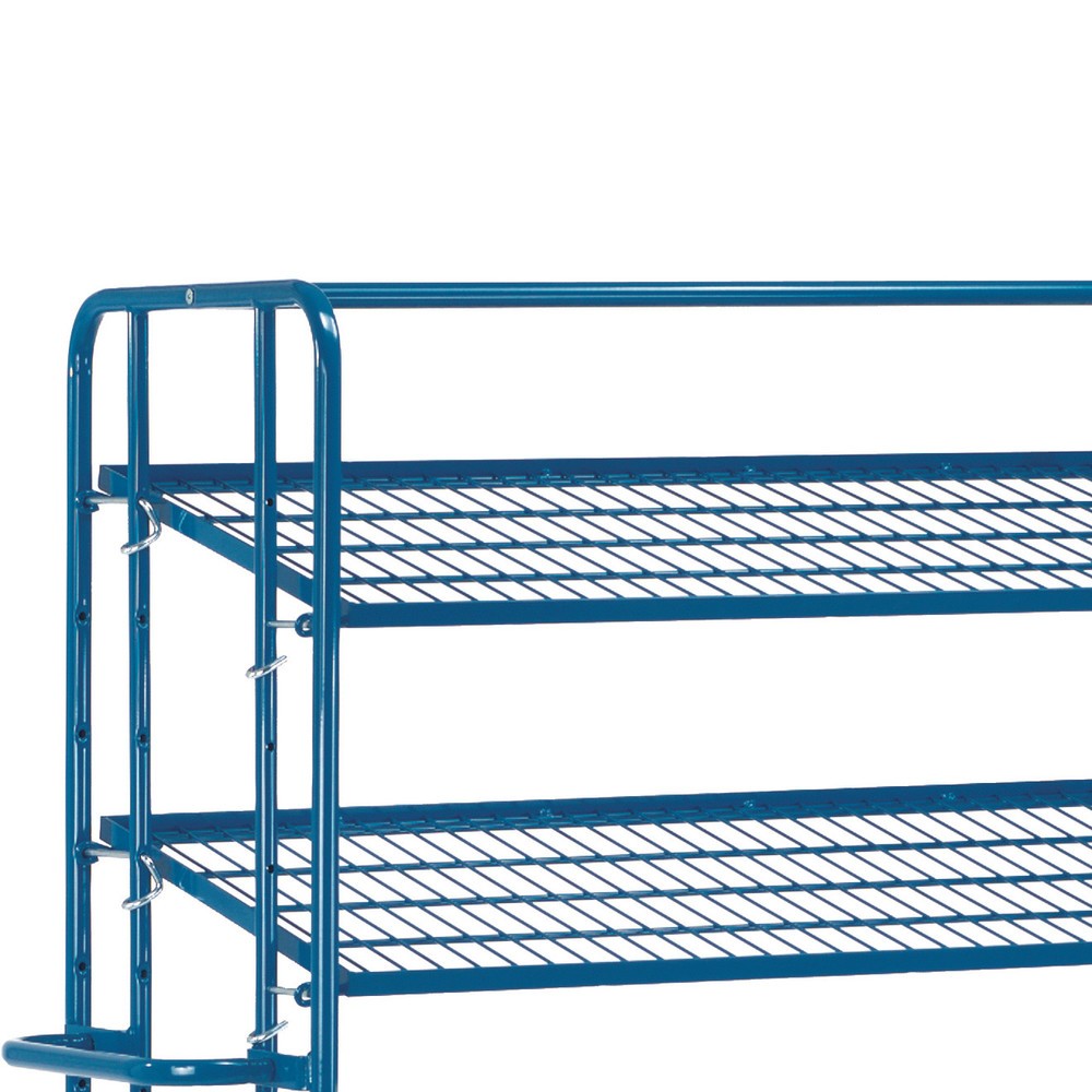 Image of  Zur optimalen Anpassung in unterschiedlichen Grössen erhältlichZusatzboden Gitter für Eurokasten-Etagenwagen fetra®, Ladefläche 1.250 x 610 mm Zusatzboden Gitter für Eurokasten-Etagenwagen fetra®, Ladefläche 1.250 x 610 mm