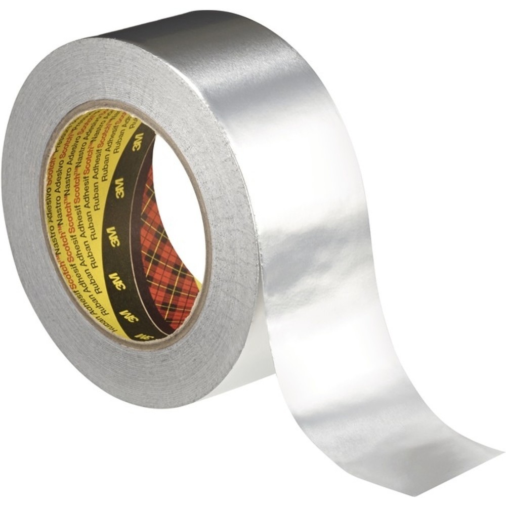 Produktabbildung: 3M Aluminiumklebeband 1436 P/F m.Liner L.50m B.50mm Rl
