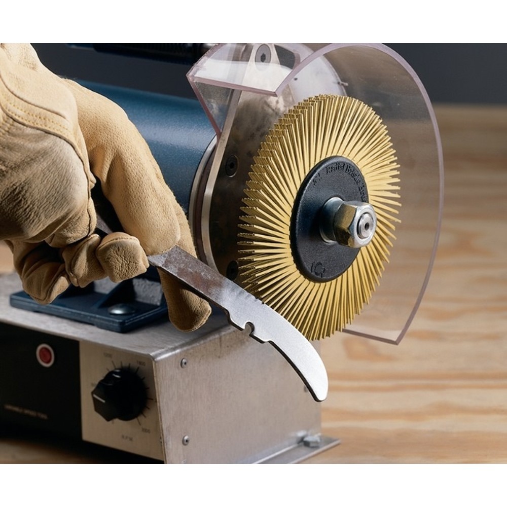 Produktabbildung Nr. 2: 3M™ Radialbürstenscheibe BB-ZB Typ A, Ø150xB12x25,4mm 80, Cubitron