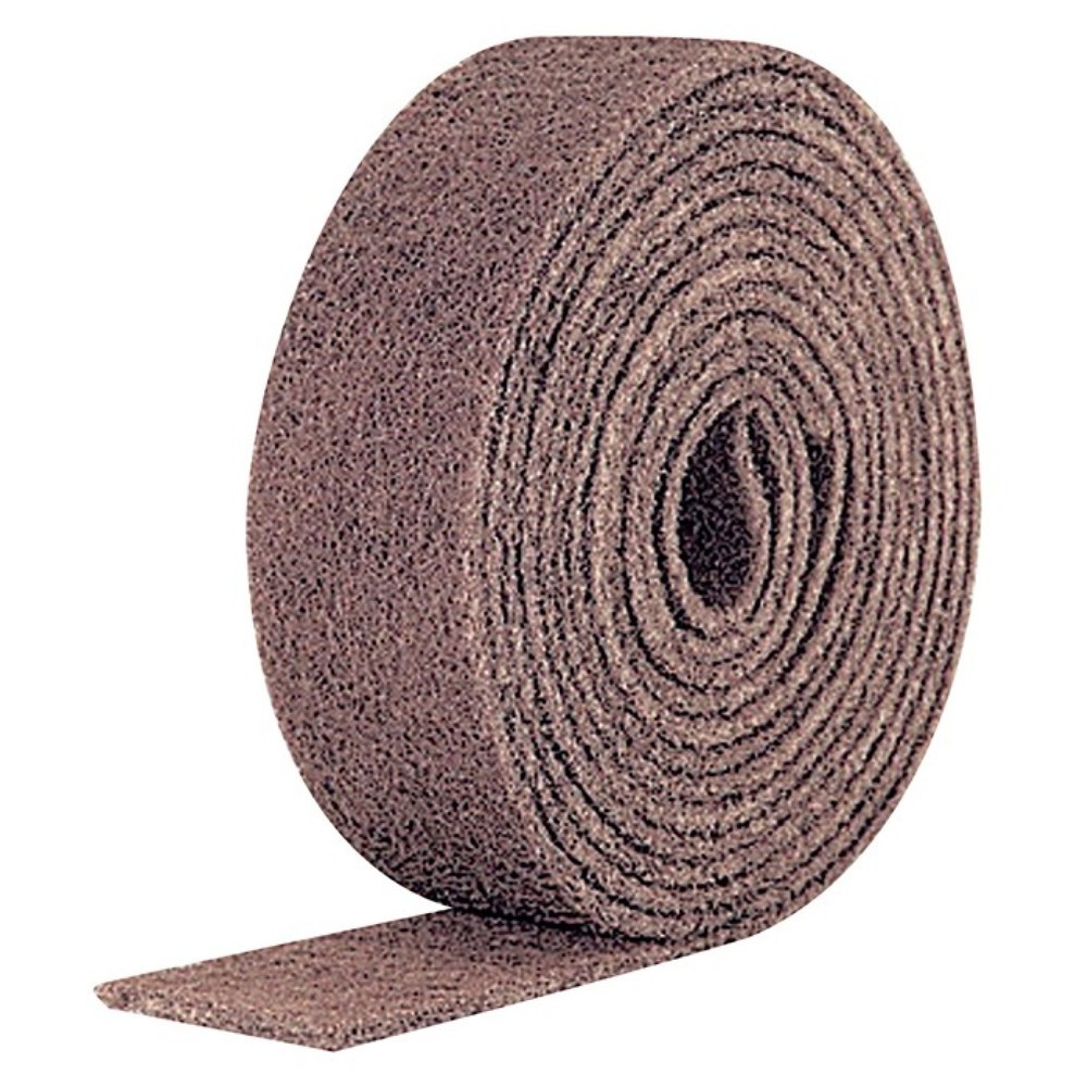 Produktabbildung: 3M™ Schleifvliesrolle WR-RL L.10m B.125mm very fine rot 10m/RL