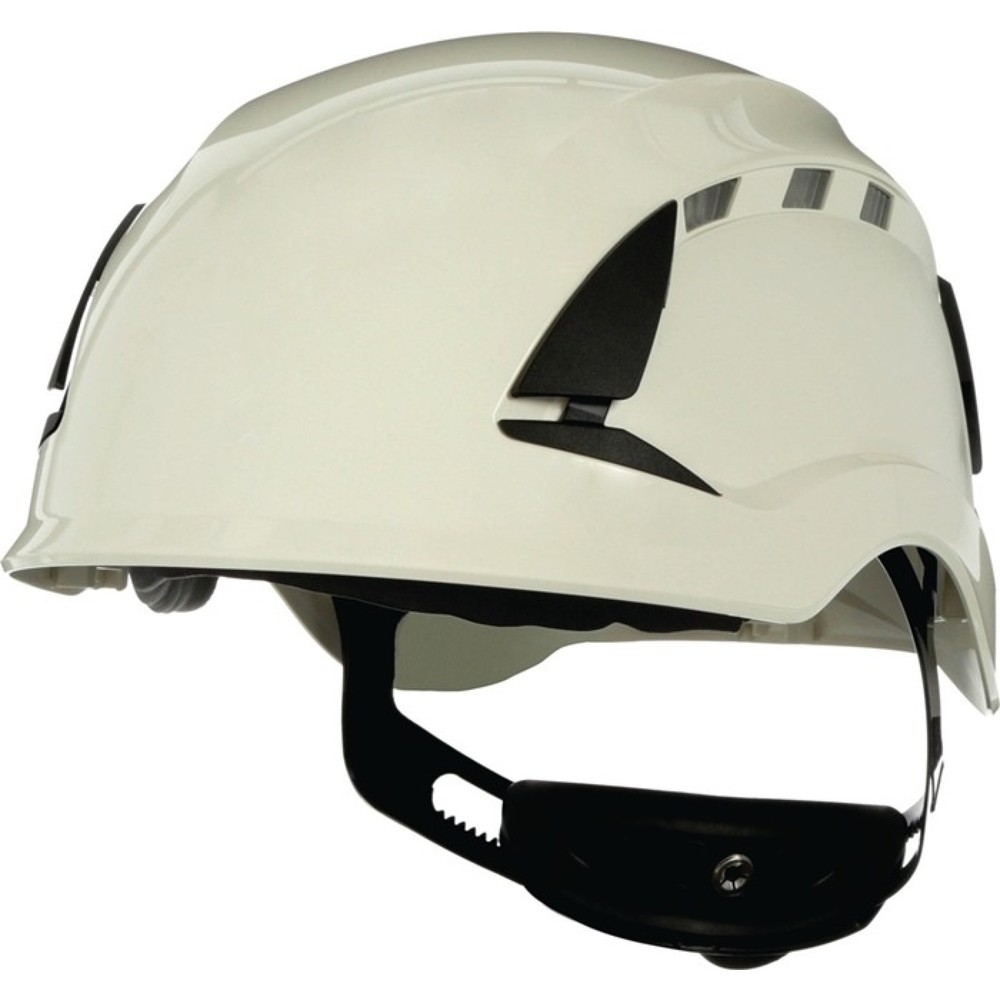 Produktabbildung: 3M™ Schutzhelm SecureFit X5501V-CE, UV stabilisiertes (ABS), weiss, EN 397