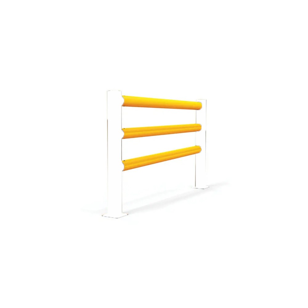 Produktabbildung: A-SAFE Holmsatz für Rammschutzgeländer iFlex als Fusswegtrennung aus MEMAPLEX®, Innen- und Aussenbereich, HxB 600 mm Länge