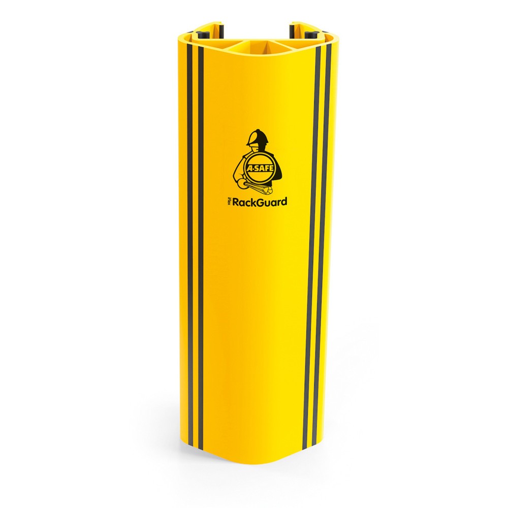 Illustration du produit: A-SAFE Protection contre les chocs pour rayonnages RackGuard en MEMAPLEX®, cote intérieure HxlxP 600 x 85 x 68 mm