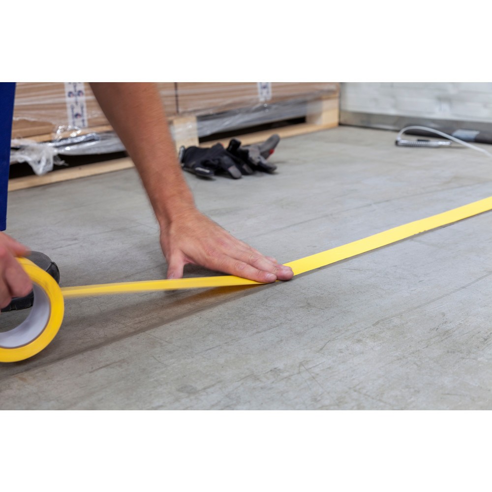 Produktabbildung Nr. 6: A.M.P.E.R.E. Bodenmarkierungsband Traffic Tape Standard, Breite 50 mm, Stärke 0,15 mm, Länge 33 m, blau