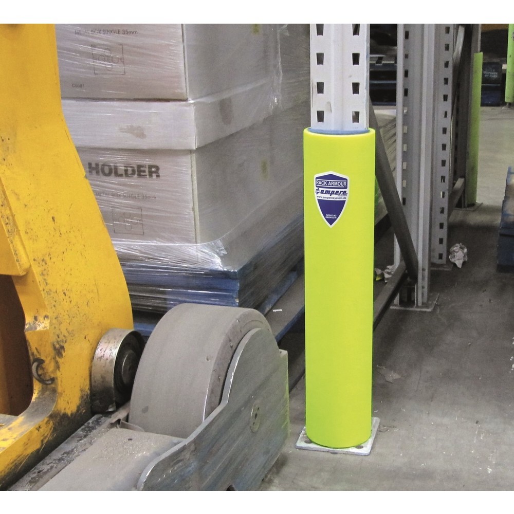 Produktabbildung Nr. 5: A.M.P.E.R.E. Protection contre les chocs pour rayonnages Rack Armour, en plastique, cote intérieure Hxl 600 x 101-110 mm