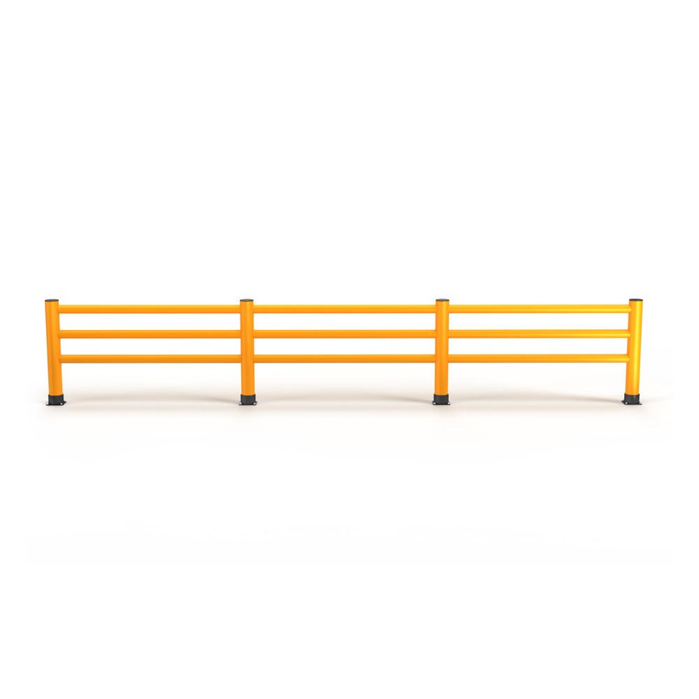 Produktabbildung Nr. 2: A.M.P.E.R.E. Rammschutzgeländer Rack Mammut®, Innen- und Aussenbereich, HxL 1.100 x 6.000 mm