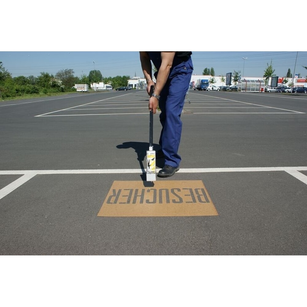 A.M.P.E.R.E. Jeu de pochoirs de marquage de places de stationnement N° de l'image du produit 3 : A.M.P.E.R.E. Jeu de pochoirs de marquage de places de stationnement