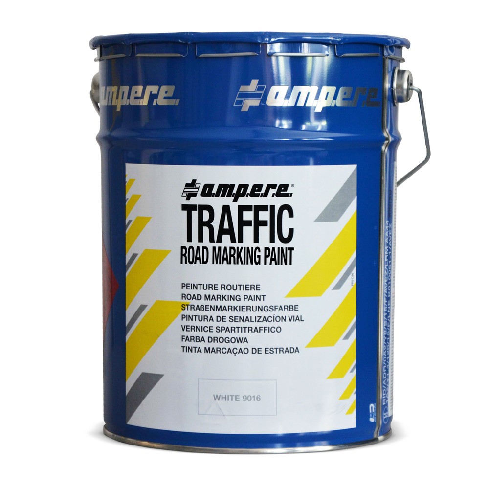 Illustration du produit: A.M.P.E.R.E. Peinture de marquage routier TRAFFIC Paint 5 kg, blanc