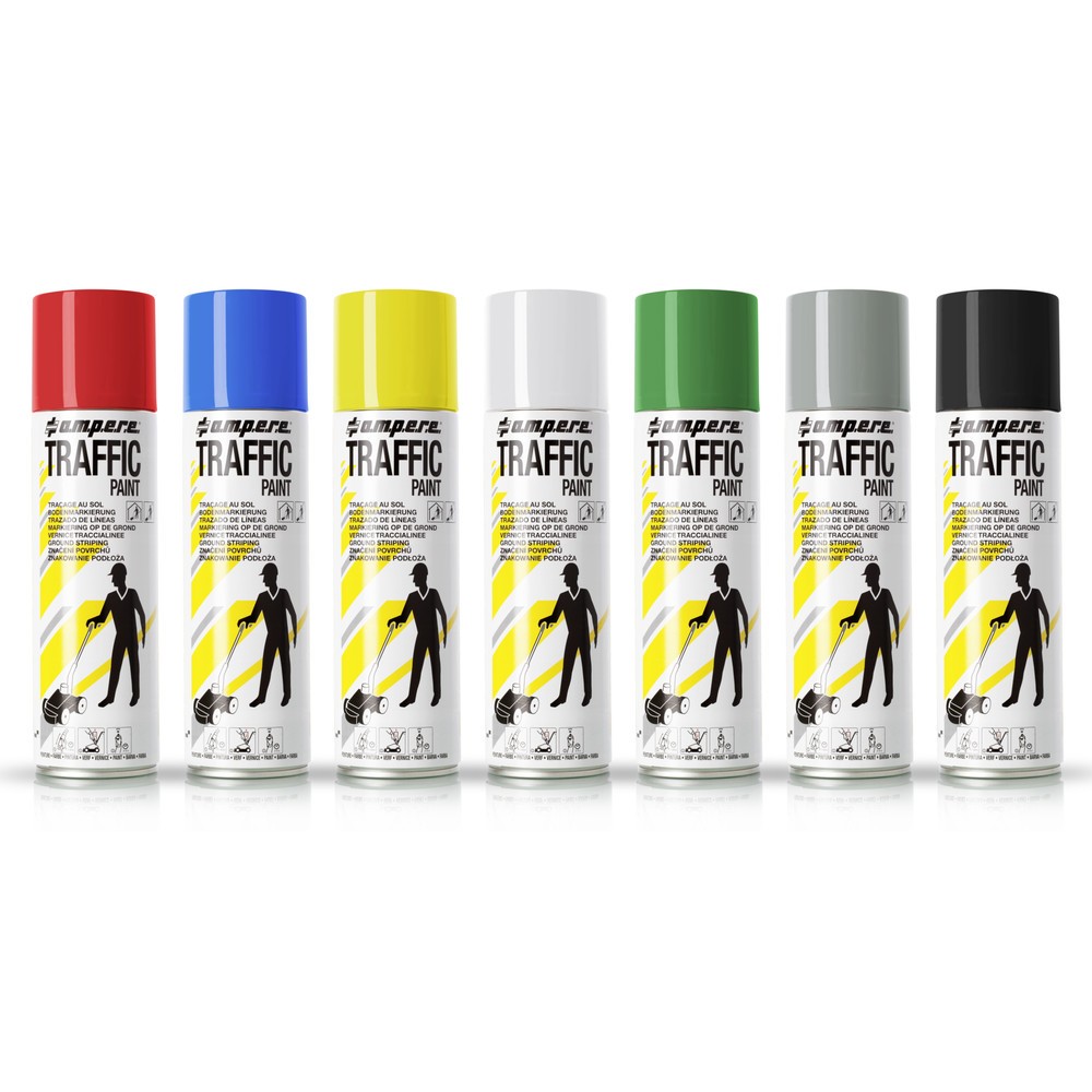 Produktabbildung Nr. 3: A.M.P.E.R.E. Peinture de marquage TRAFFIC 0,5 l, gris