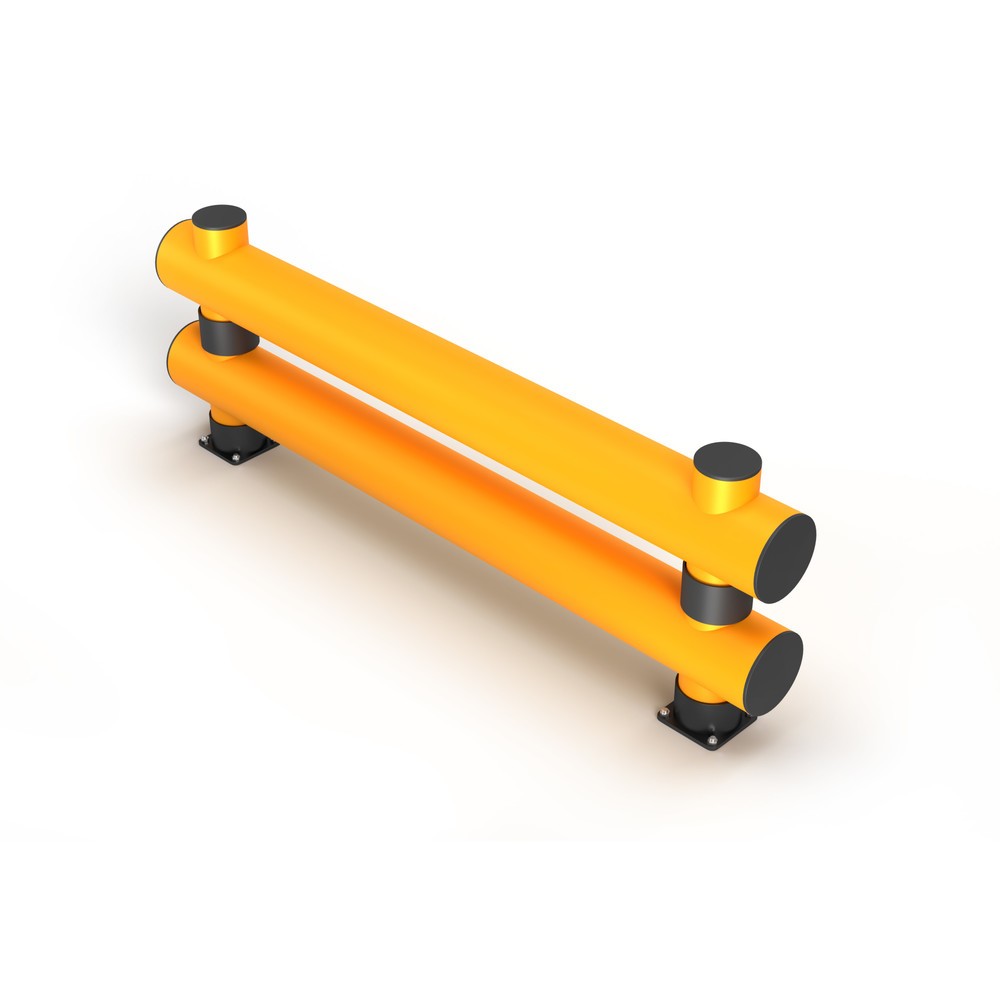 Produktabbildung Nr. 3: A.M.P.E.R.E. Rammschutzbarriere Rack Mammut®, Doppelplanke, Länge 2.000 mm