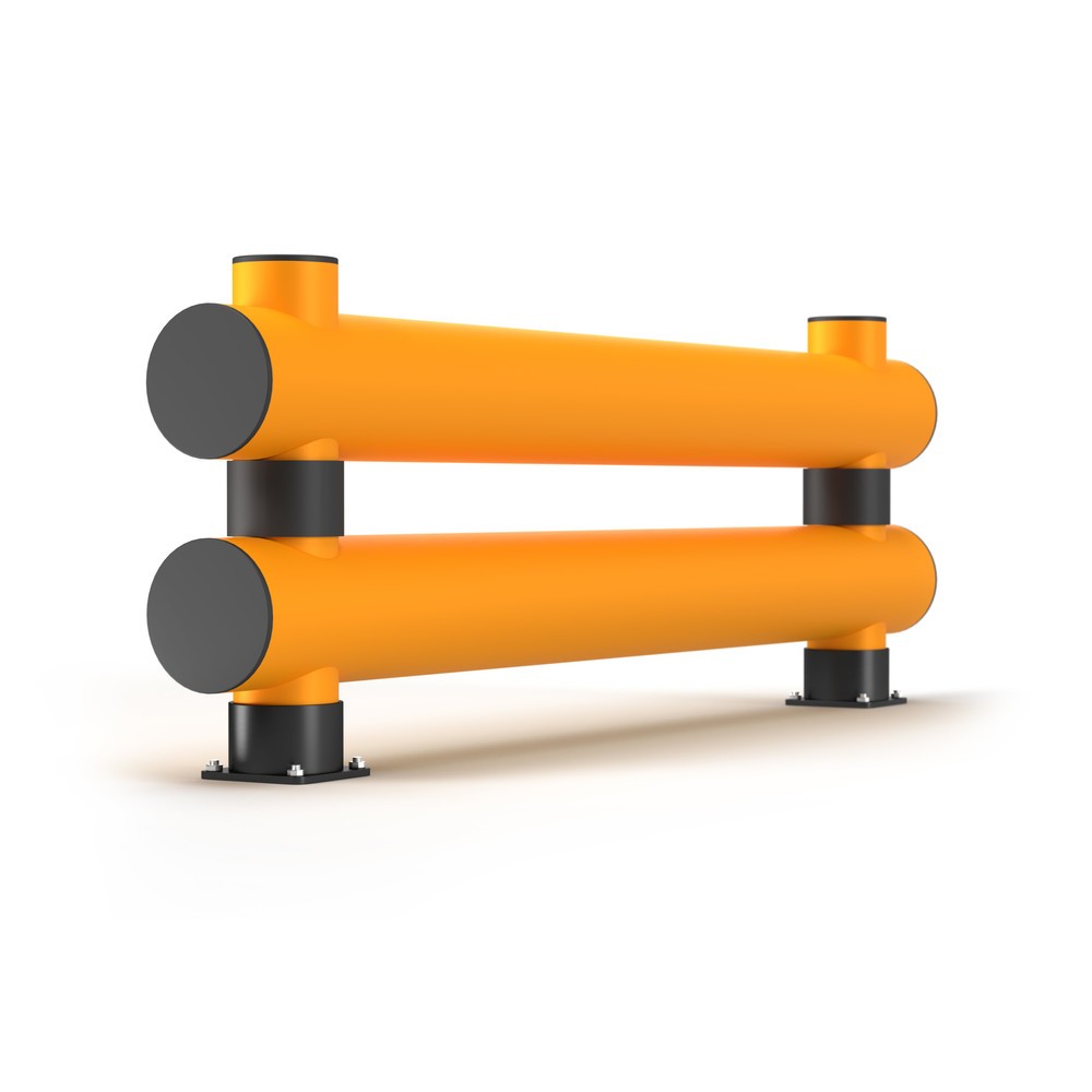 Produktabbildung Nr. 4: A.M.P.E.R.E. Rammschutzbarriere Rack Mammut®, Doppelplanke, Länge 2.000 mm