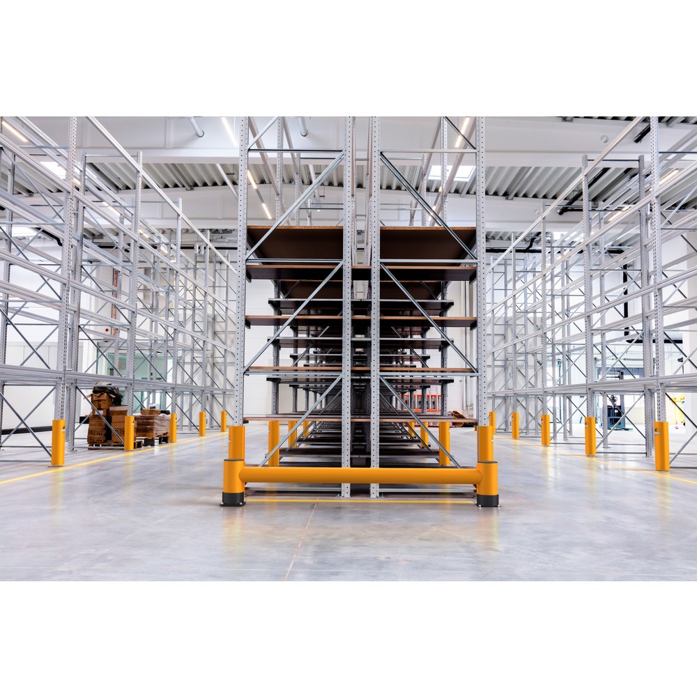 Produktabbildung Nr. 9: A.M.P.E.R.E. Regalendschutz Rack Mammut®, Einzelplanke, Länge 1.200 mm