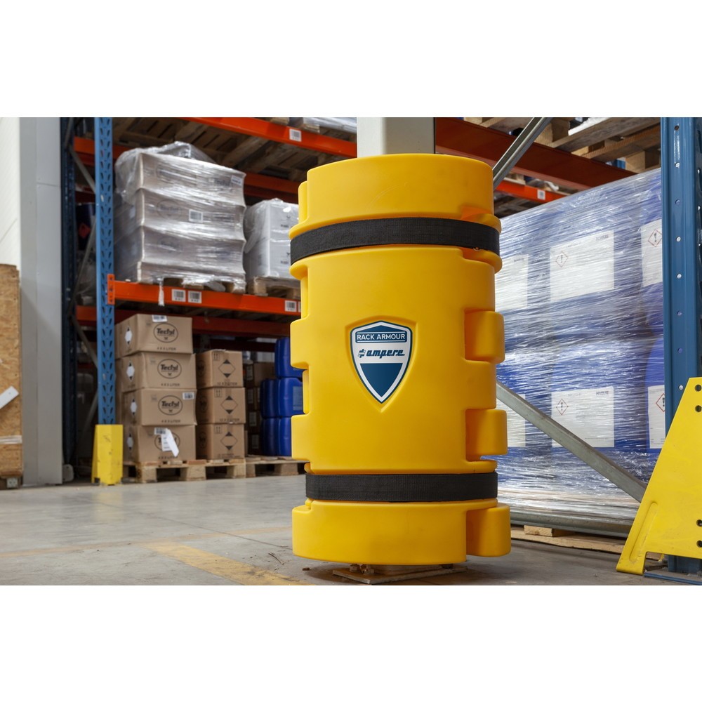 Produktabbildung: A.M.P.E.R.E. Säulen-Anfahrschutz Flex Rack Mammut®, Höhe 800 mm, für Säulenmasse BxT 100-200 x 100-200 mm