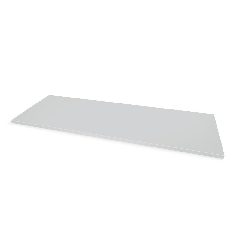 Produktabbildung Nr. 1: Abdeckplatten für C+P Werkstatt-Schiebetürenschrank, BxT 1.600 x 500 mm, lichtgrau