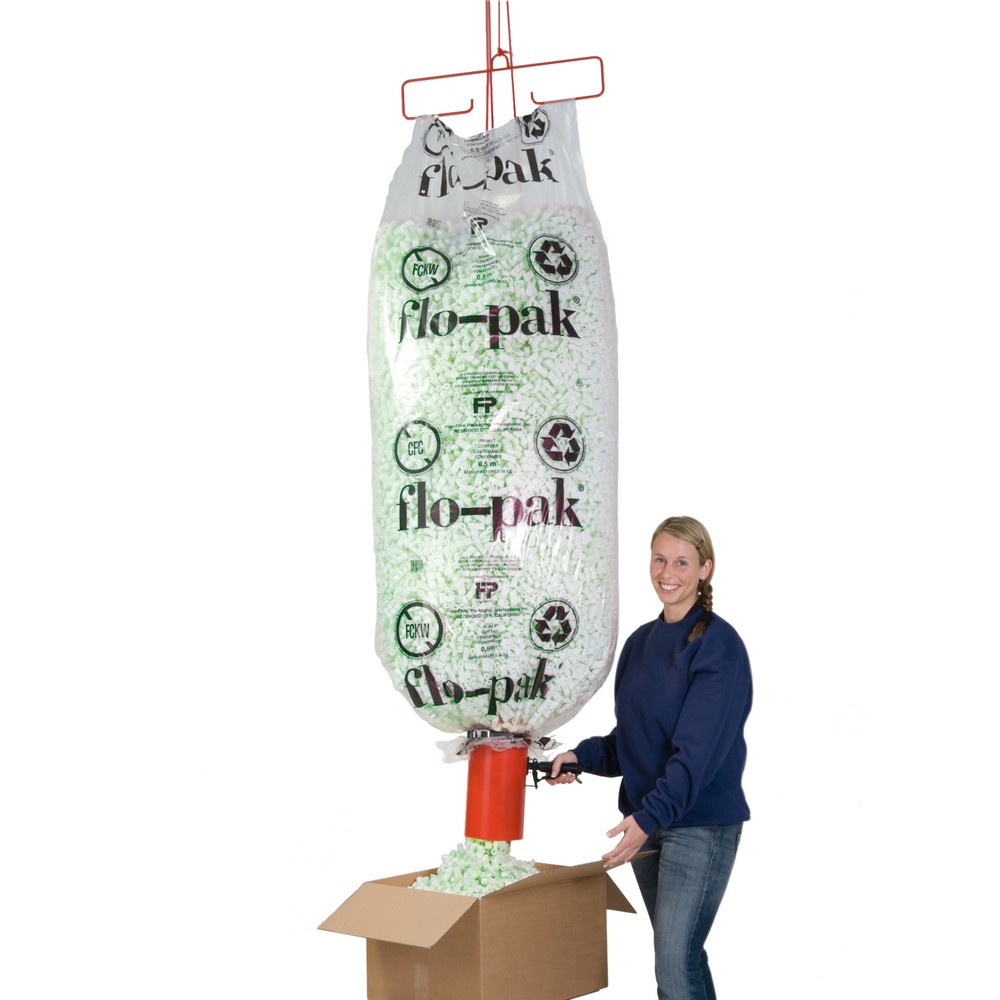 Produktabbildung: Abfüllvorrichtungs-Set für Füllmaterial Flo-Pak®