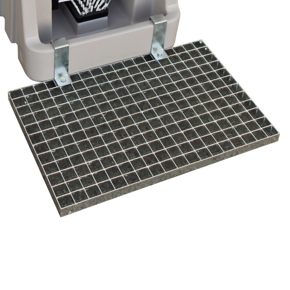 Produktabbildung Nr. 2: Abstreifrost für Stiefelreiniger CEMO, HxBxT 145 x 600 x 430 mm