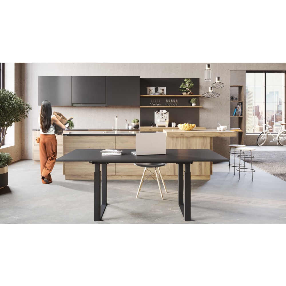 Produktabbildung Nr. 5: Actiforce Bâti de table Dining Table SKAGERRAK, réglable en hauteur électriquement, argent