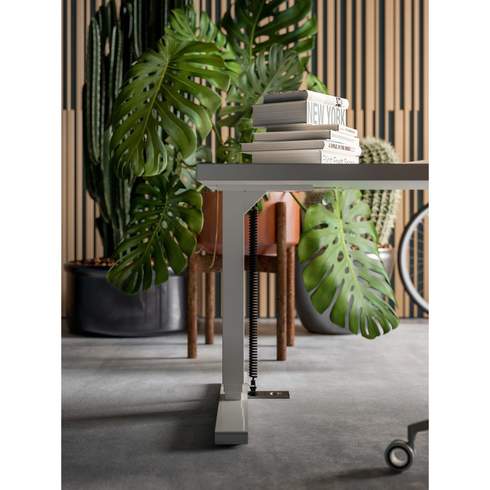 Produktabbildung Nr. 5: Actiforce Bureau Elements Solid 1600, réglable en hauteur électriquement, blanc / noir
