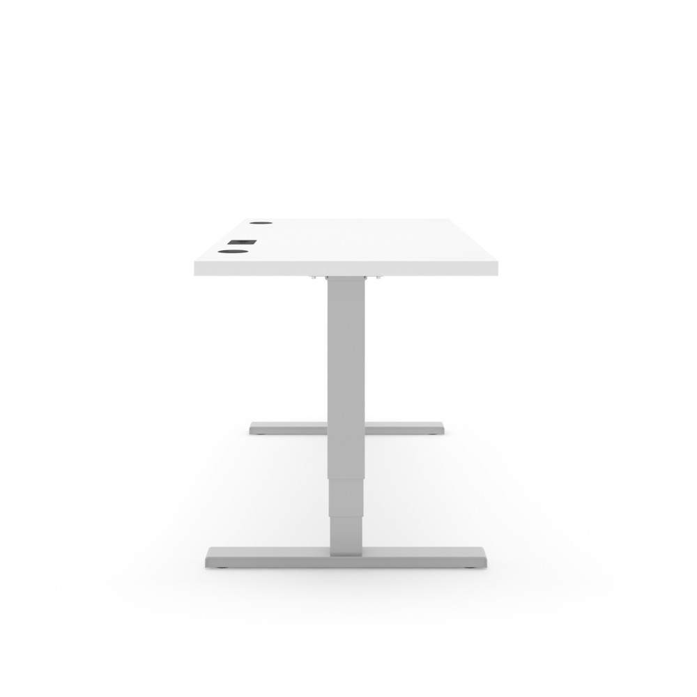 Produktabbildung Nr. 6: Actiforce Bureau Elements Solid 1600, réglable en hauteur électriquement, blanc / argenté