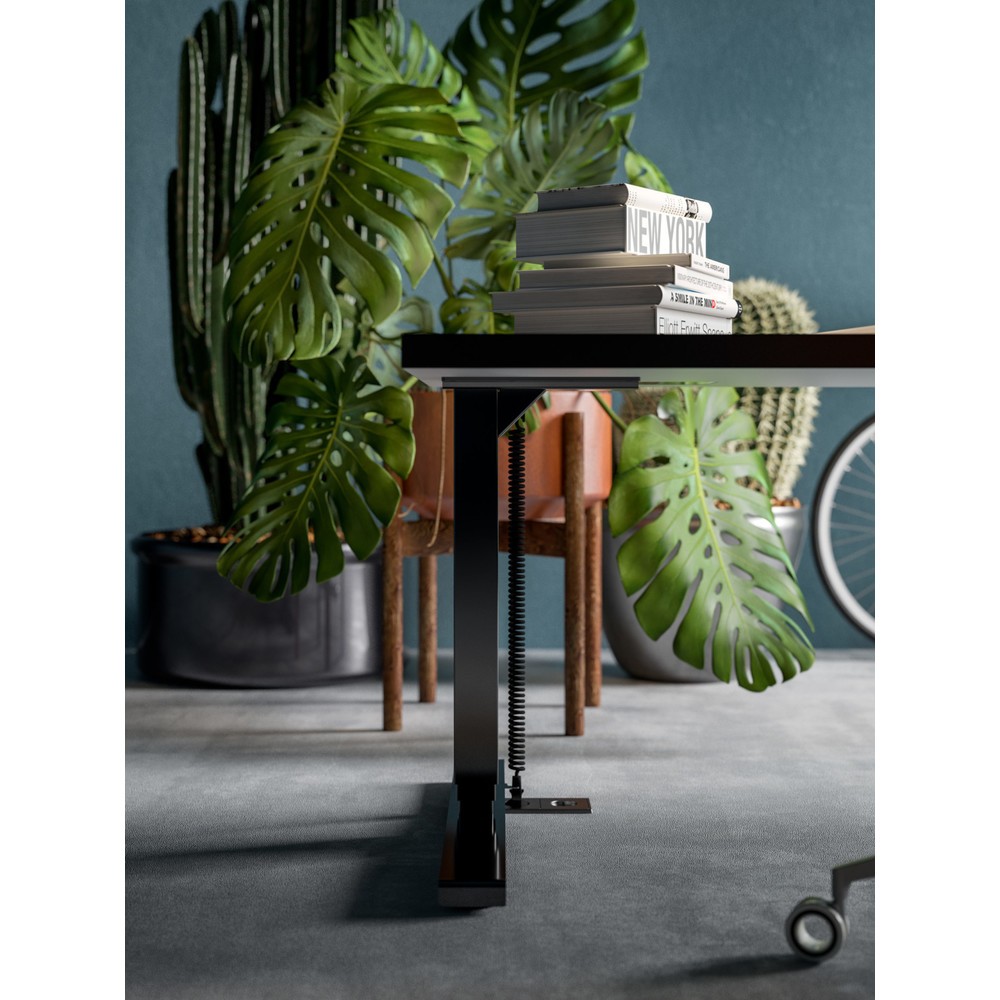 Produktabbildung Nr. 6: Actiforce Bureau Elements Solid 1800, réglable en hauteur électriquement, noir / blanc