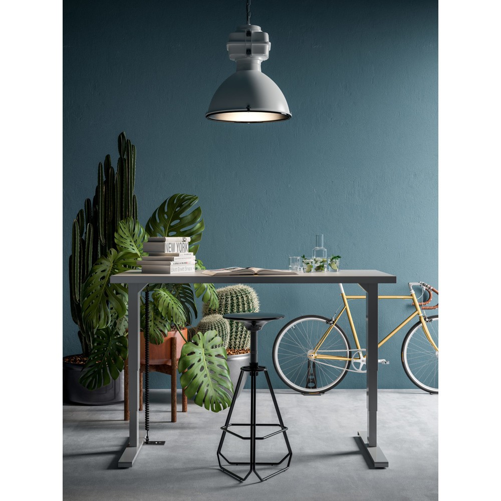 Produktabbildung Nr. 4: Actiforce Bureau Elements Solid 2000, hauteur réglable en hauteur électriquement, gris platine / blanc