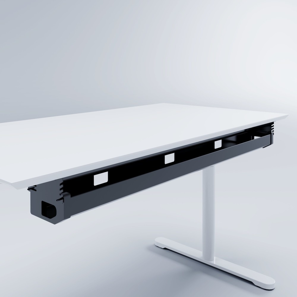 Produktabbildung Nr. 2: Actiforce Chemin de câbles 1 200 mm, noir