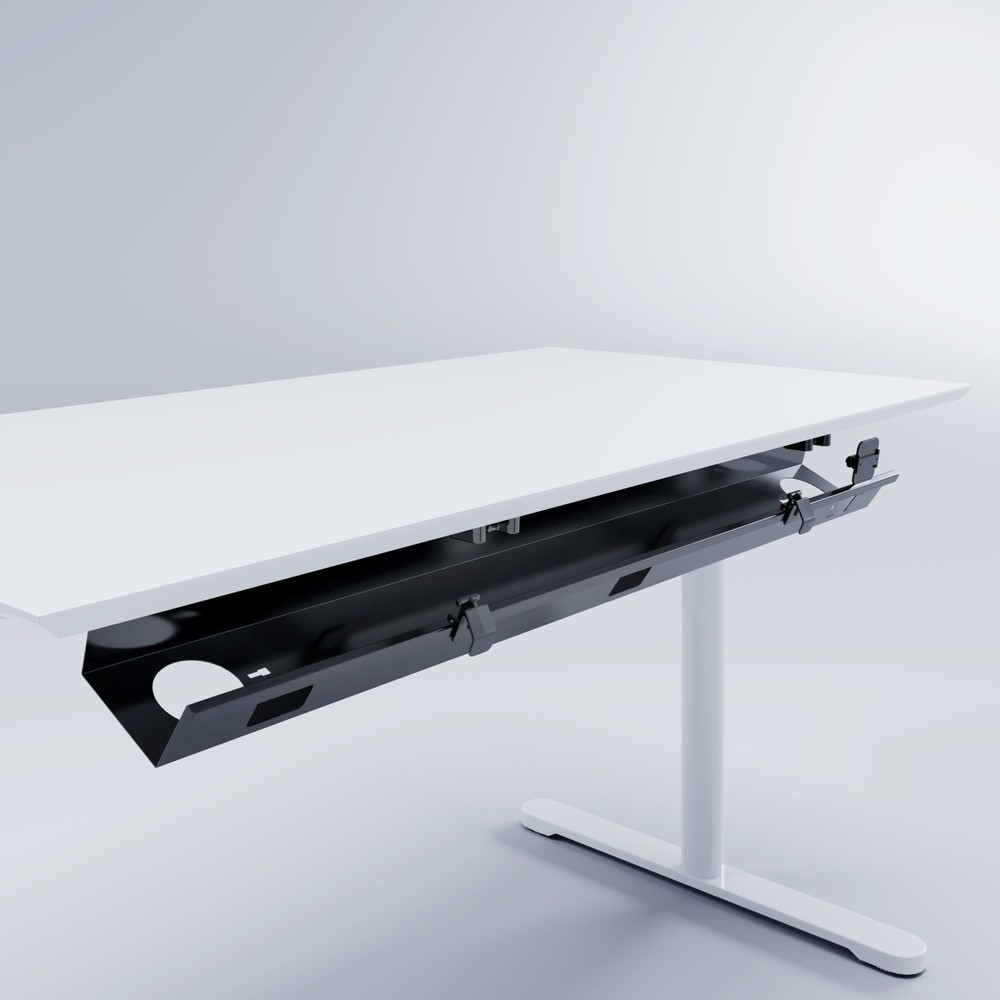 Produktabbildung Nr. 2: Actiforce Chemin de câbles Click 1 200 mm, argent