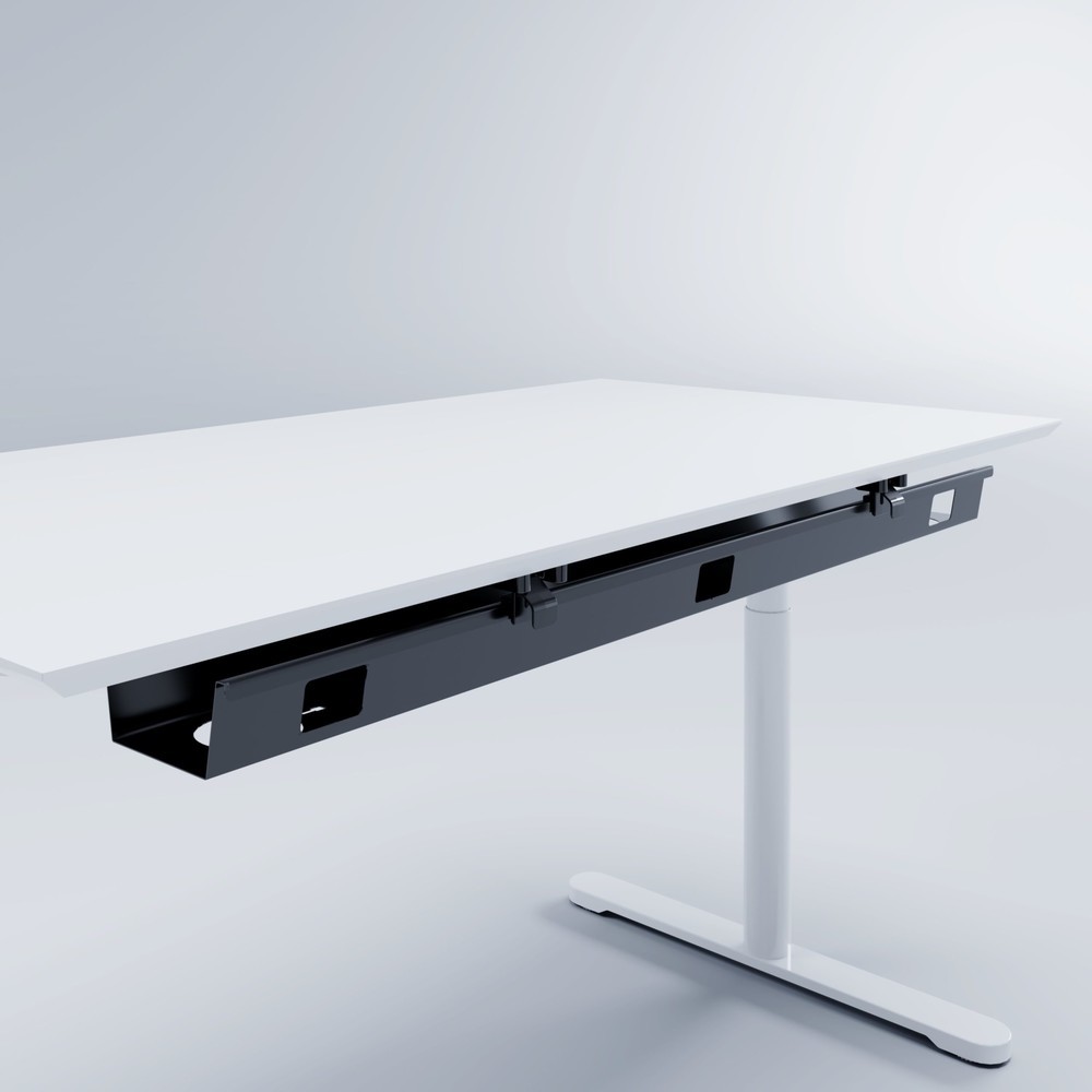 Produktabbildung Nr. 3: Actiforce Kabelwanne Click 1200 mm, weiss