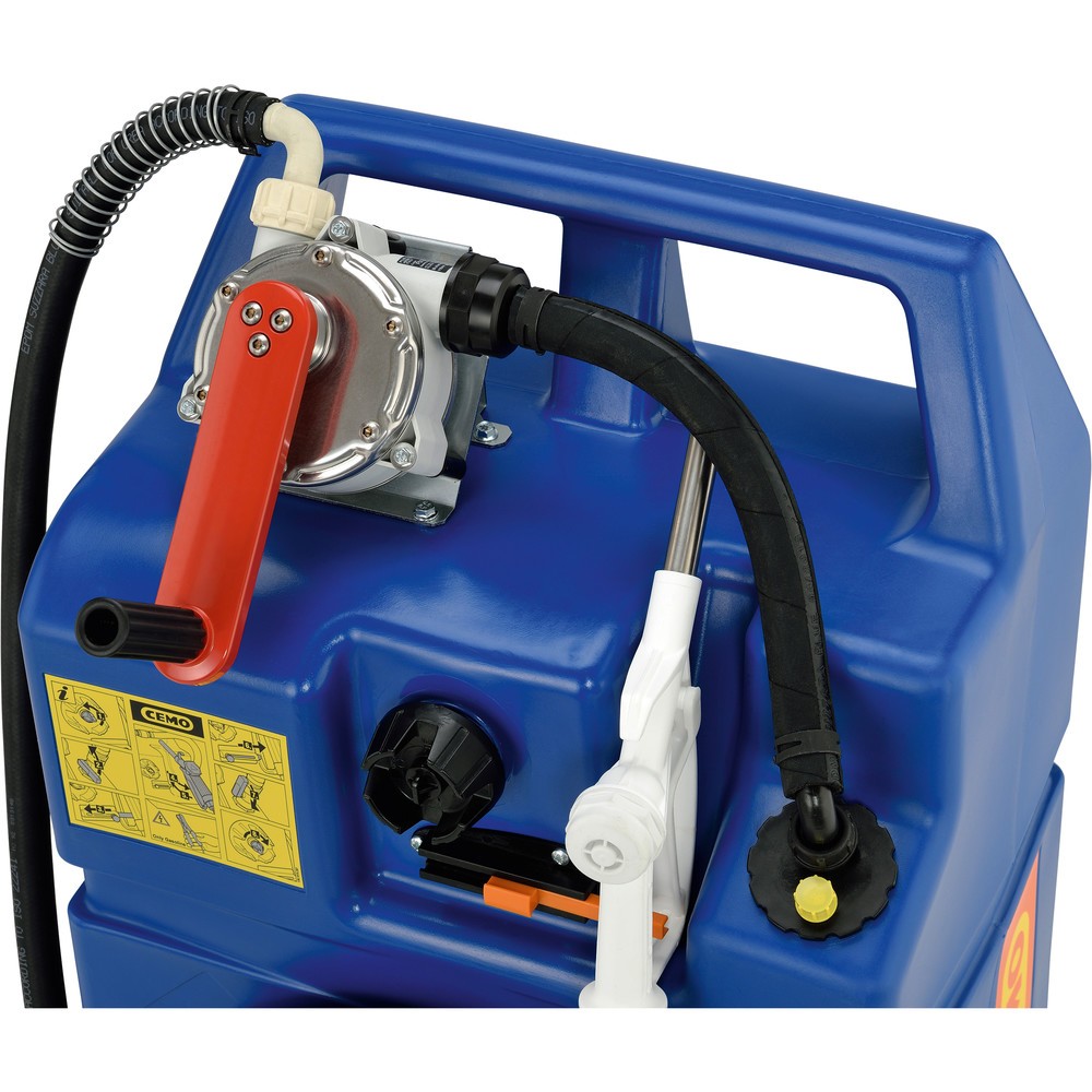 Produktabbildung Nr. 2: AdBlue®-Trolley CEMO, 60 l, mit Handpumpe und Zapfventil
