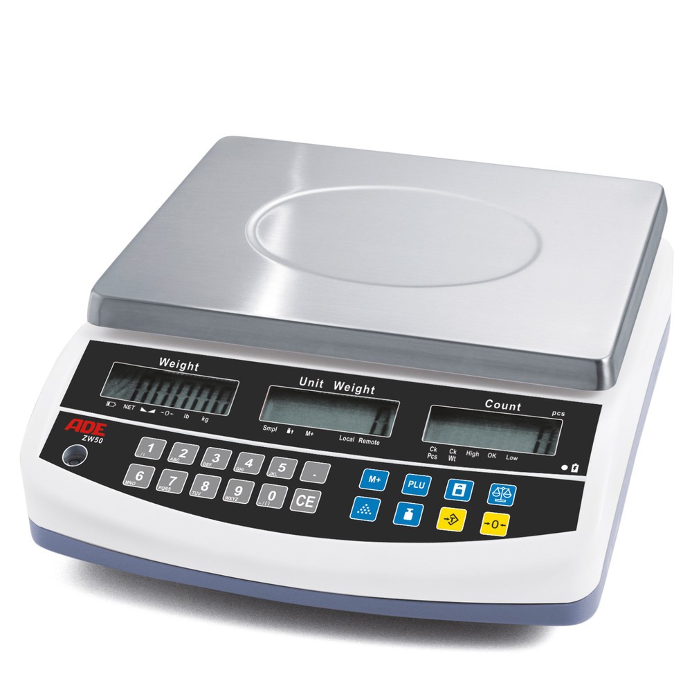 Produktabbildung: ADE Referenzwaage, BxT 295 x 220 mm, Wägebereich max. 3 kg